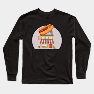 HOT DOG SHOP Long Sleeve T-Shirt